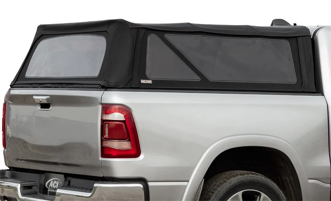 J1050079 – ACCESS Truck Cap, One Piece Design With Removable Tinted Side Windows/ Clear Rear Window Collapsible Weath...